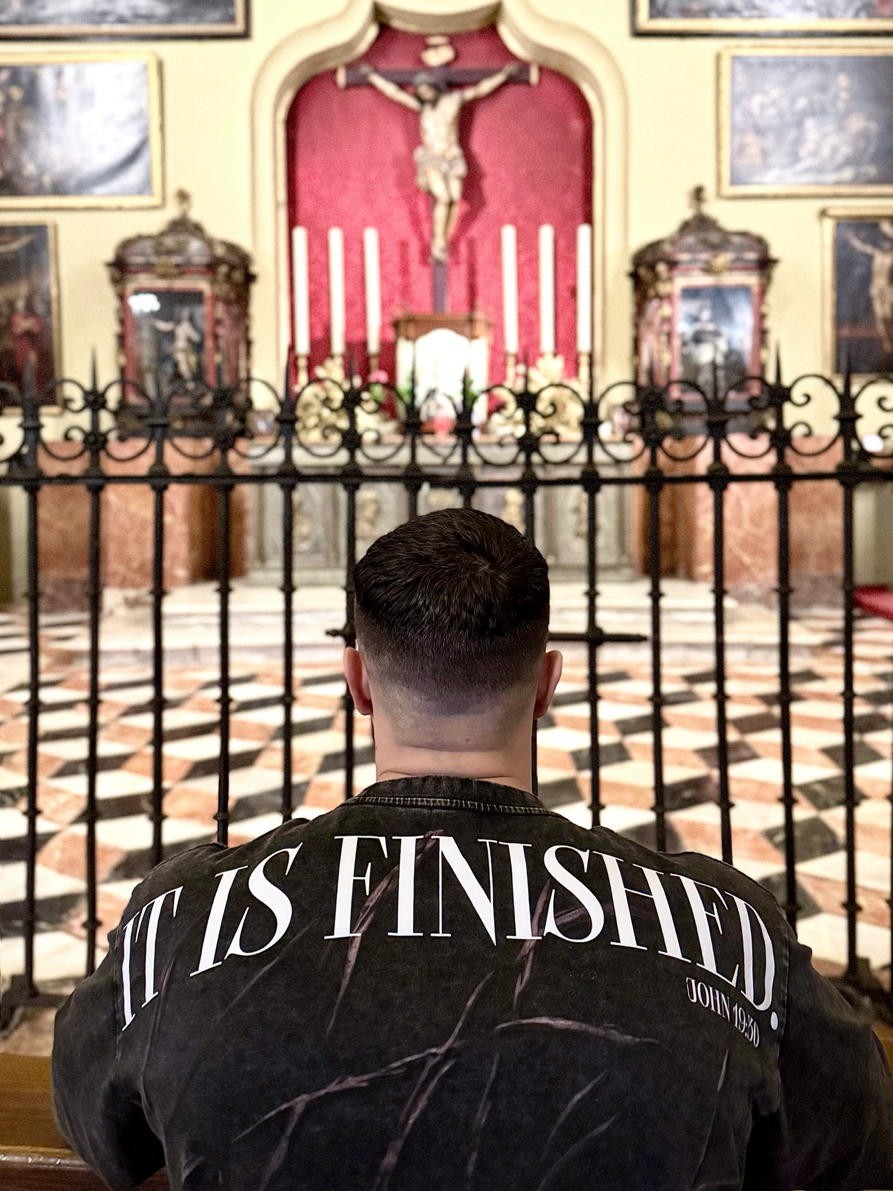"IT IS FINISHED" t-shirt
